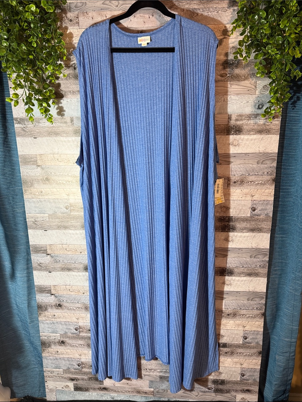 NWT! LulaRoe Lightweight Joy Vest Duster Cardigan - Dusty Blue